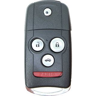 2009 - 2014 NEW Replacement Acura 4 Button Remote Flip Key - MLBHLIK-1T