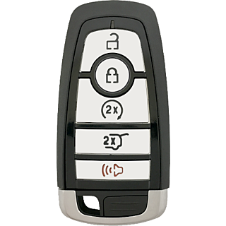 2018 - 2022 Ford 5 Button Smart Key w/ Hatch - Emergency Key Included - M3N-A2C931426