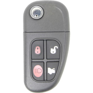 2001 - 2008 Jaguar 4 Button Remote Flip Key