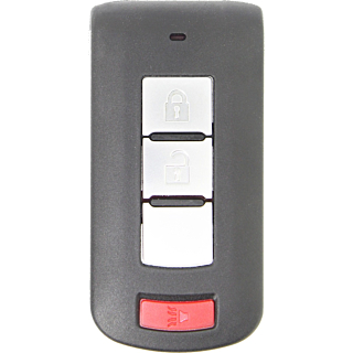 *SHELL & PAD ONLY* Mitsubishi 3 Button Smart Key Casing - OUC644M-KEY-N