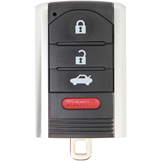 *SHELL & PAD ONLY* Acura RDX/TL 4 Button Smart Key Casing - M3N5WY8145/KR5434760