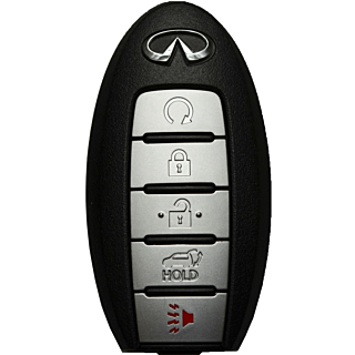 2016 - 2018 Infiniti QX60 5 Button Smart Remote w/ Hatch - Emergency Key Included - KR5S180144014 - IC: 204
