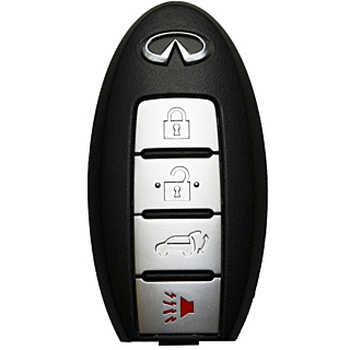 2016 - 2018 Infiniti QX60 4 Button Smart Key w/ Hatch - Emergency key included - KR5S180144014 IC: 204
