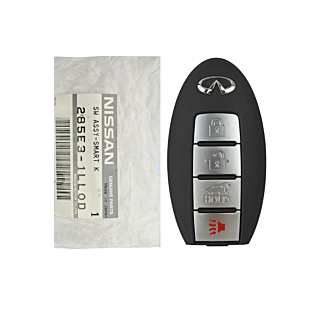 *NEW OEM* 2011 - 2013 Infiniti QX56 4 Button Smart Remote w/ Hatch - Emergency Key Included - CWTWB1U787