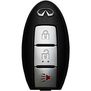 2005 - 2008 Infiniti FX35/FX45 3 Button Smart Remote - Emergency Key Included - CWTWBU619
