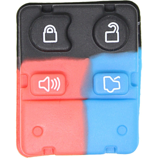 *PAD ONLY* 1998 - 2011 Ford/Lincoln/Mercury 4 Button Keyless Entry Remote Pad
