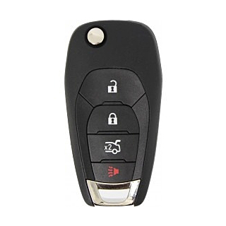 2016 - 2017 Chevrolet Cruze 'XL7 Systems Only' 4 Button Flip Key - 315MHZ - LXP-T003