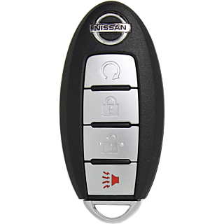 2017 - 2018 Nissan Rogue 4 Button Smart Remote w/ Remote Start - Emergency Key Included - KR5S180144106 - Continental # S180144109