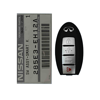 *NEW OEM* 2006 - 2010 Infiniti 4 Button Smart Remote - Emergency key included - CWTWBU735/CWTWBU618