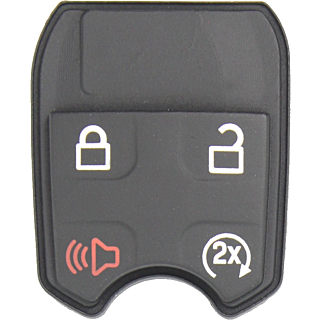 *PAD ONLY* 2011 - 2017 Ford 4 Button Remote Head Key NEW STYLE button pad w/ Remote Start - CWTWB1U793, OUCD6000022