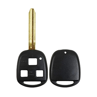*SHELL ONLY* Toyota 3 Button Remote Head Key Casing - HYQ12BBT/HYQ1512V