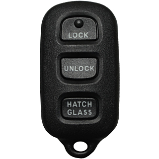 2003 - 2007 Pontiac 3 Button Keyless Entry Remote Fob w/ Hatch Glass - GQ43VT14T