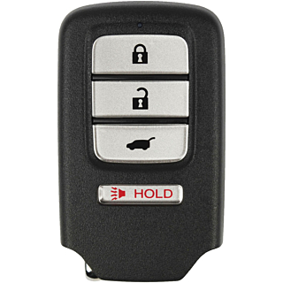 2016 - 2022 Honda HR-V 4 Button Smart Remote w/ Hatch - Emergency Key Included - KR5V1X