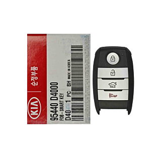 *NEW OEM* 2016 - 2020 Kia Optima 4 Button Smart Remote w/ Trunk - Emergency Key Included - SY5JFFGE04