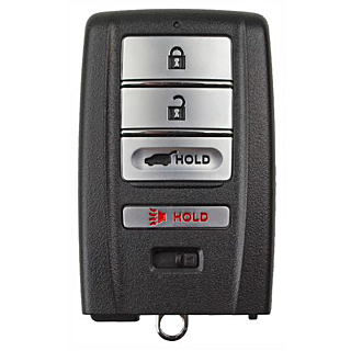 2019 - 2021 Acura RDX 4 Button Smart Remote w/ Hatch - Emergency Key Included - KR5T21/KR5121