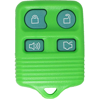 1998 - 2011 NEW Ford/Lincoln/Mercury 4 Button Keyless Entry Remote - Green Glow - CWTWB1U331/CWTWB1U345/GQ43VT11T