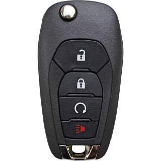2019 Chevrolet Cruze 4 Button Remote Flip Key w/ Remote Start - LXP-T004 - 433Mhz
