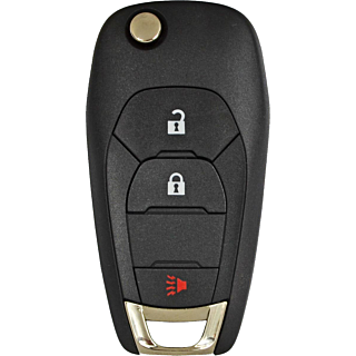 2016 - 2019 Chevrolet Cruze 'XL8 Systems Only' 3 Button Remote Flip Key - 433Mhz - LXP-T004