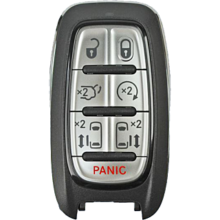 2017 - 2019 Chrysler Pacifica 7 Button Smart Remote - Emergency Key Included - M3N-97395900
