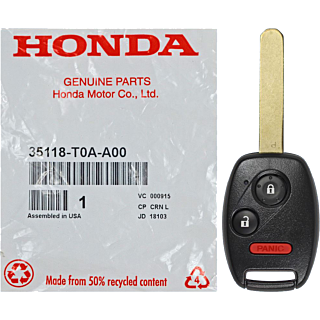 *NEW OEM* 2007 - 2013 Honda CRV 3 Button Remote Head Key - MLBHLIK-1TA