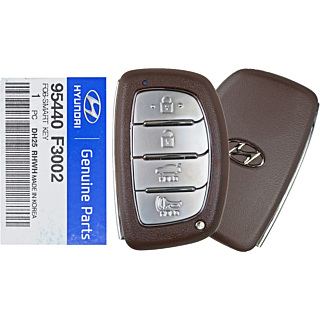 *NEW OEM* 2019 - 2020 Hyundai Elantra 4 Button Smart Remote w/ Trunk - Emergency Key Included - CQOFD00120 Korea Built: 95440-F3002