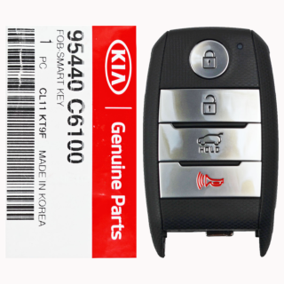 *NEW OEM* 2019 - 2020 Kia Sorento 4 Button Smart Remote w/ Hatch - Emergency Key Included - TQ8-FOB-4F06 (UMaPE): 95440-C6100