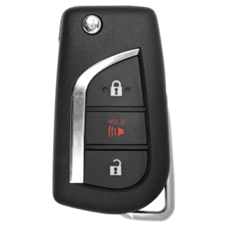 2019 - 2021 Toyota RAV4 3 Button Remote Flip Key - GQ4-73T
