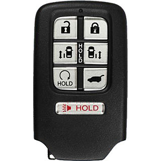 2018 - 2020 OEM Honda Odyssey 7 Button Smart Remote - Emergency Key Included - KR5V2X