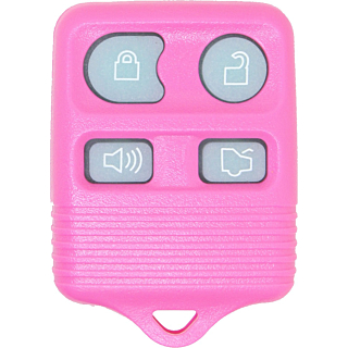 1998 - 2011 NEW Ford/Lincoln/Mercury 4 Button Keyless Entry Remote - Pink Glow - CWTWB1U331/CWTWB1U345/GQ43VT11T