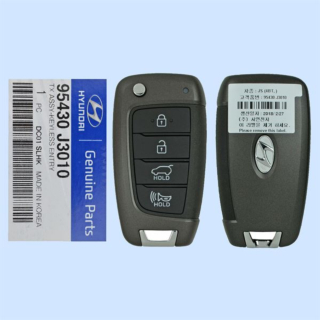 *NEW OEM* 2019 - 2020 Hyundai Veloster 4 Button Remote Flip Key w/ Hatch - SY5IGRGE04