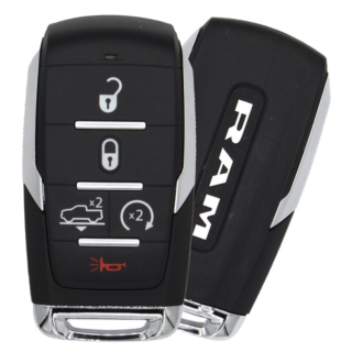 2019 - 2024 Dodge RAM 1500 5 Button Smart Remote w/ Lowering Feature - Emergency Key Included - OHT-4882056