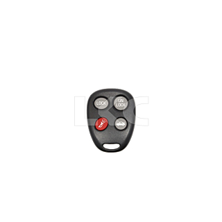 1997 - 2000 Chevrolet Corvette 4 Button Keyless Entry w/ Trunk - ABO0216T / ELVATLB