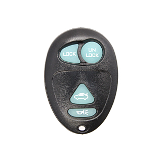 *NEW Shell & Pad Only* GM 4 Button Keyless Entry Remote Fob Casing - Glow - L2C0007T