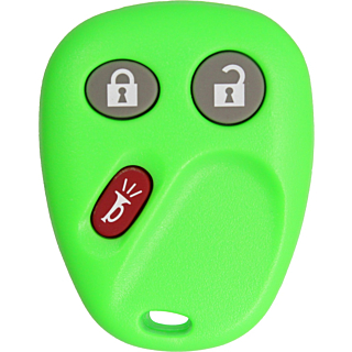 2003 - 2007 NEW Replacement GM 3 Button Keyless Entry Remote - Green - LHJ011