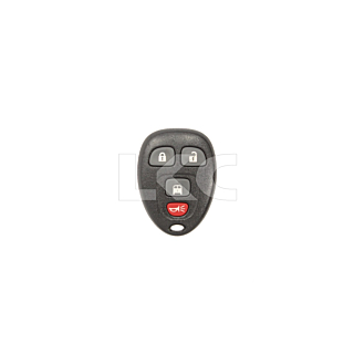 2007 - 2019 GM (Vans) 4 Button Keyless Entry Remote Fob - OUC60270, OUC60221