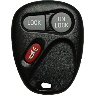 1998 - 2002 OEM GM 3 Button Keyless Entry Remote Fob - KOBUT1BT