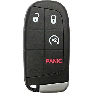 *NEW SHELL ONLY* Dodge & Jeep 4 Button Smart Case w/ Remote Start - M3N40821302