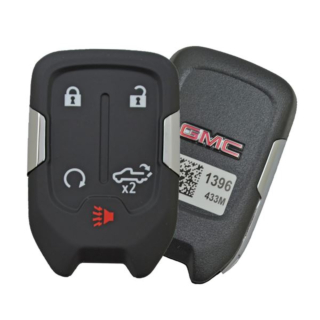 *OEM* 2021 - 2022 GMC Sierra 5 Button Smart Remote w/ Tail Gate Release - Emergency Key Included - 433Mhz - HYQ1ES