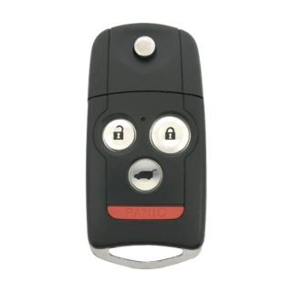 2007 - 2013 OEM Acura MDX 4 Button Remote Flip Key w/ Hatch - N5F0602A1A
