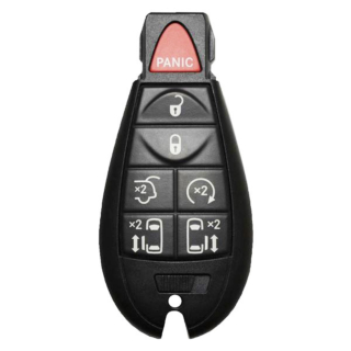 2009 - 2012 Volkswagen Routan 7 Button Non-Prox Fobik Key - Emergency key included - IYZ-C01C