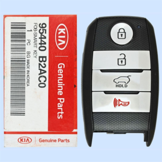 *NEW OEM* 2017 - 2018 Kia Soul Base Model 4 Button Smart Remote w/ Hatch - Emergency key included - CQ0FN00100