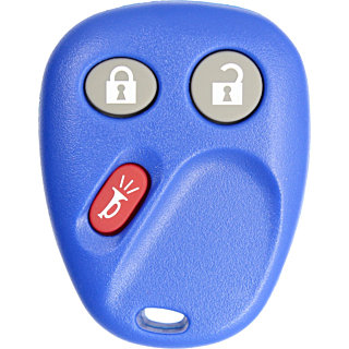 2003 - 2007 OEM GM 3 Button Keyless Entry Remote - Blue- LHJ011