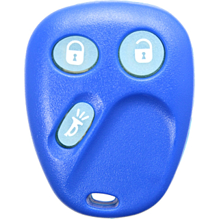 2003 - 2007 OEM Glow in the Dark GM 3 Button Keyless Entry Remote - Dark Blue - LHJ011