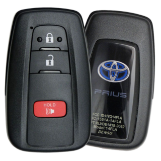 *NEW OEM* 2021 Toyota Prius Hybrid 3 Button Smart Remote - Emergency Key Included - HYQ14FLA