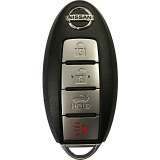 2013 - 2015 Nissan Altima 4 Button Smart Remote w/ Trunk - Emergency key included - KR5S180144014 / IC: 014