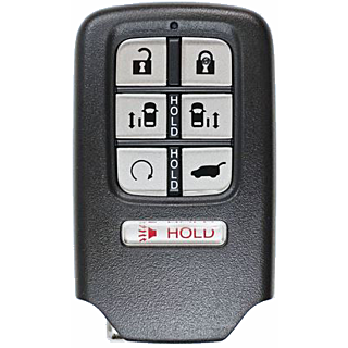 2014 - 2017 Honda Odyssey 6 Button Smart Remote - Emergency key included - KR5V1X