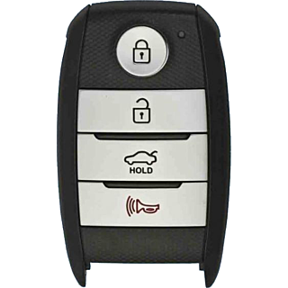 2014 - 2016 Kia Forte 4 Button Smart Remote - Emergency Key Included - CQOFN00040