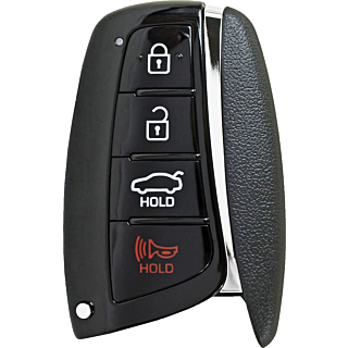 2014 - 2017 Hyundai 4 Button Smart Remote - Emergency Key Included - SY5DMFNA433