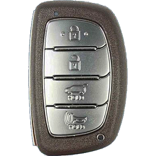 2014 - 2015 Hyundai Tuscon 4 Button Smart Remote w/ Hatch - Emergency key included - TQ8-FOB-4F03