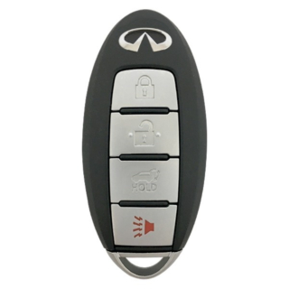 2008 - 2010 Infiniti QX56 4 Button Smart Remote Key w/ Hatch - Emergency key included - CWTWBU624